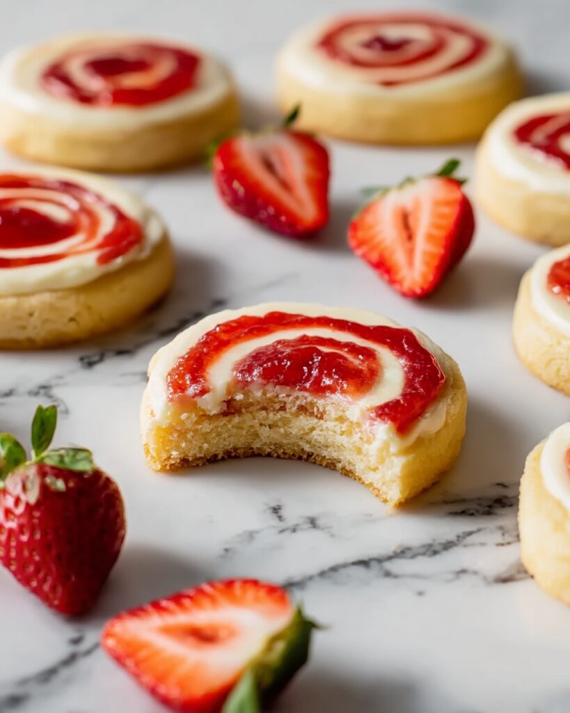 Strawberry Cheesecake Cookies Recipe