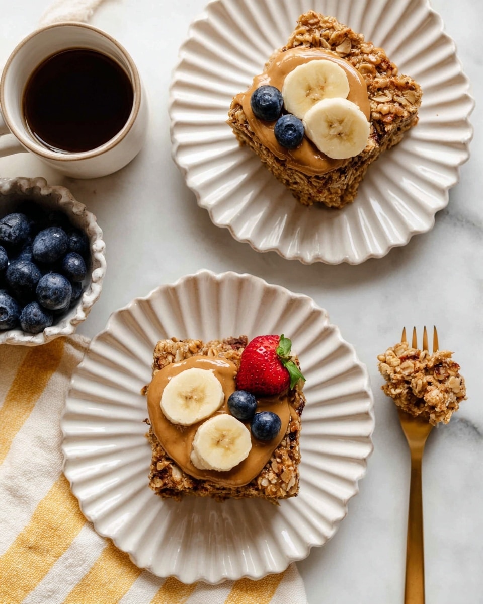 Banana Baked Oatmeal Recipe - Recipe Image
