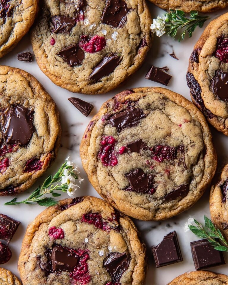 Raspberry Chocolate Chip Cookies Recipe
