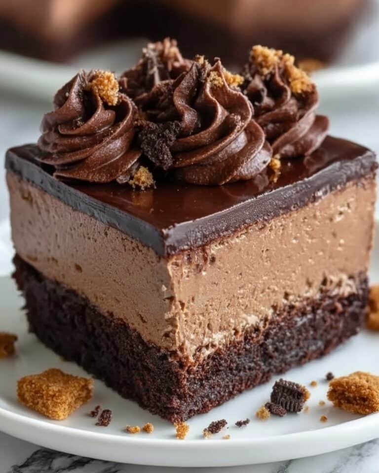 Triple Chocolate Cheesecake with Oreo Crust Recipe