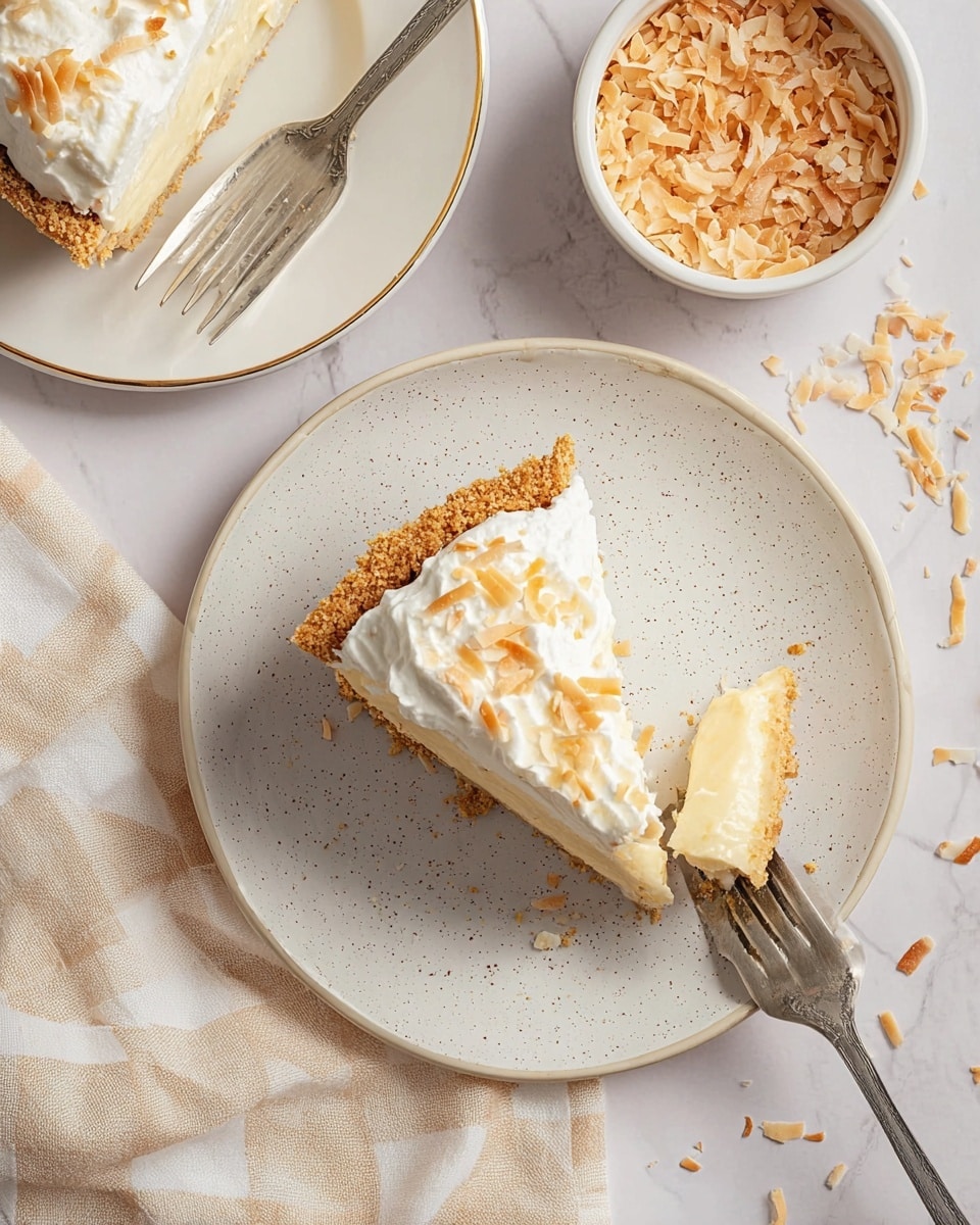 No Bake Coconut Cream Pie Recipe