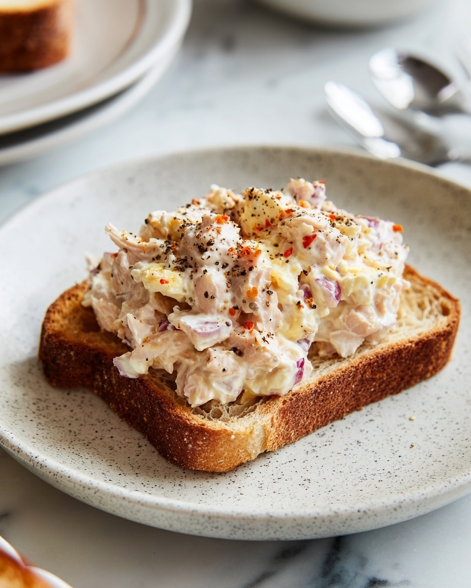 Healthy Tuna Egg Salad Recipe - Recipe Image
