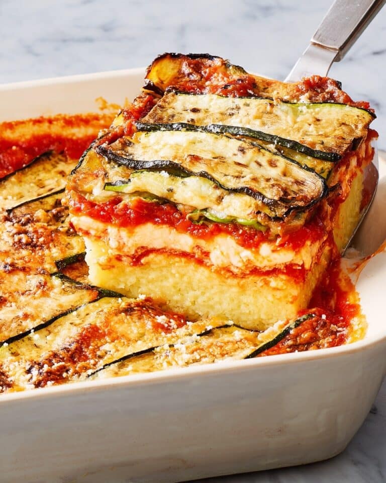 Zucchini Lattice Lasagna Recipe