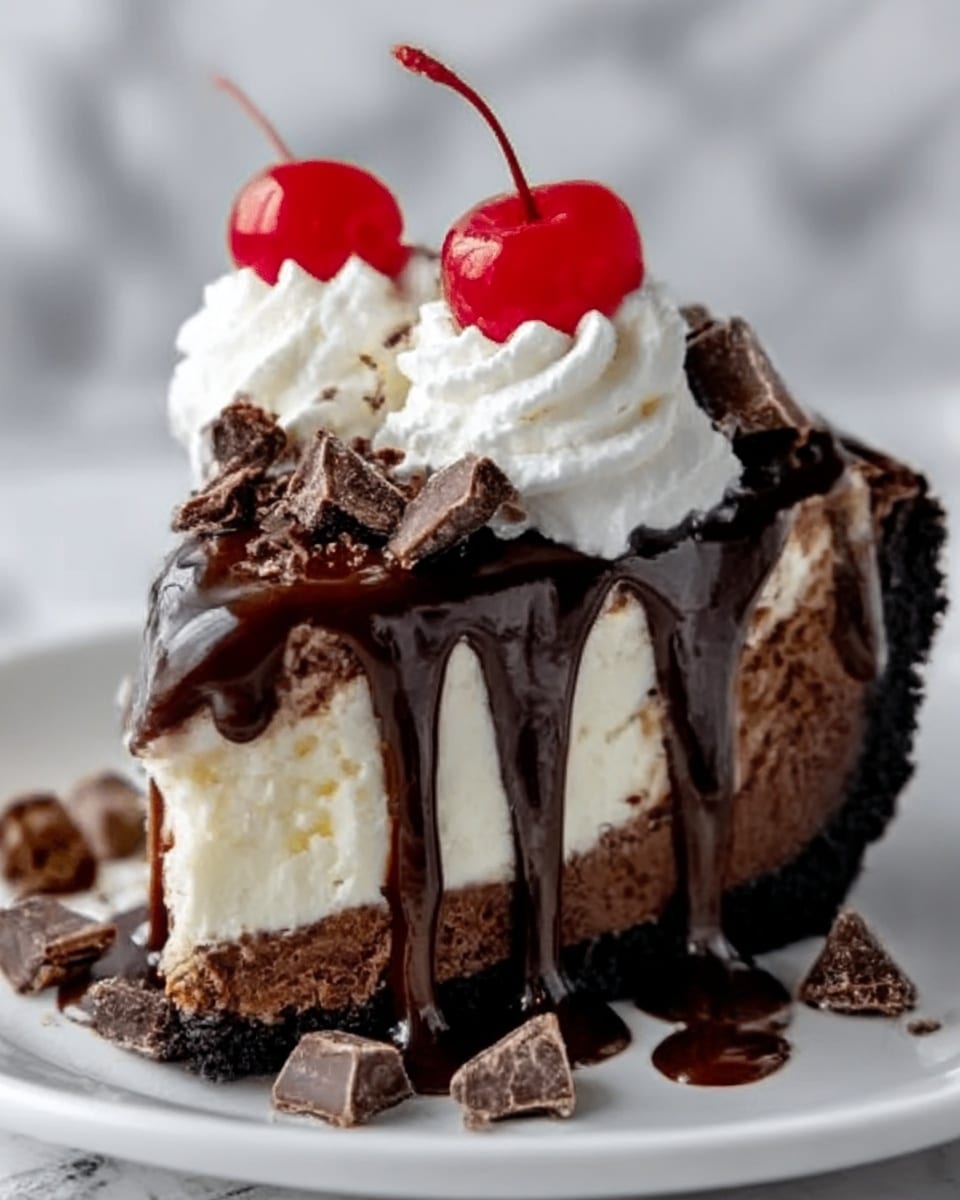 Hot Fudge Sundae Brownie Cheesecake Recipe