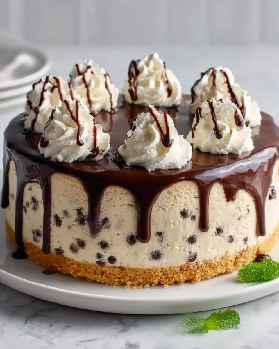 Decadent No Bake Cookie Dough Cheesecake Recipe