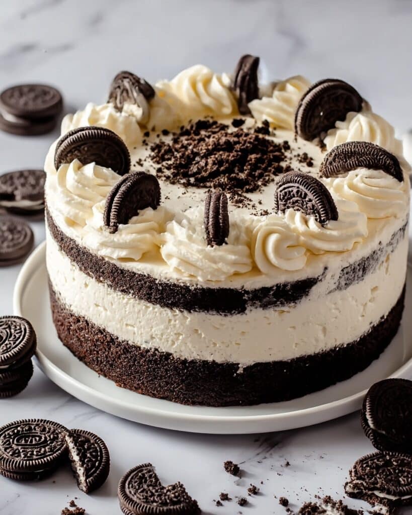 Decadent Oreo Cookie Cake for Every Sweet Tooth Craving Recipe