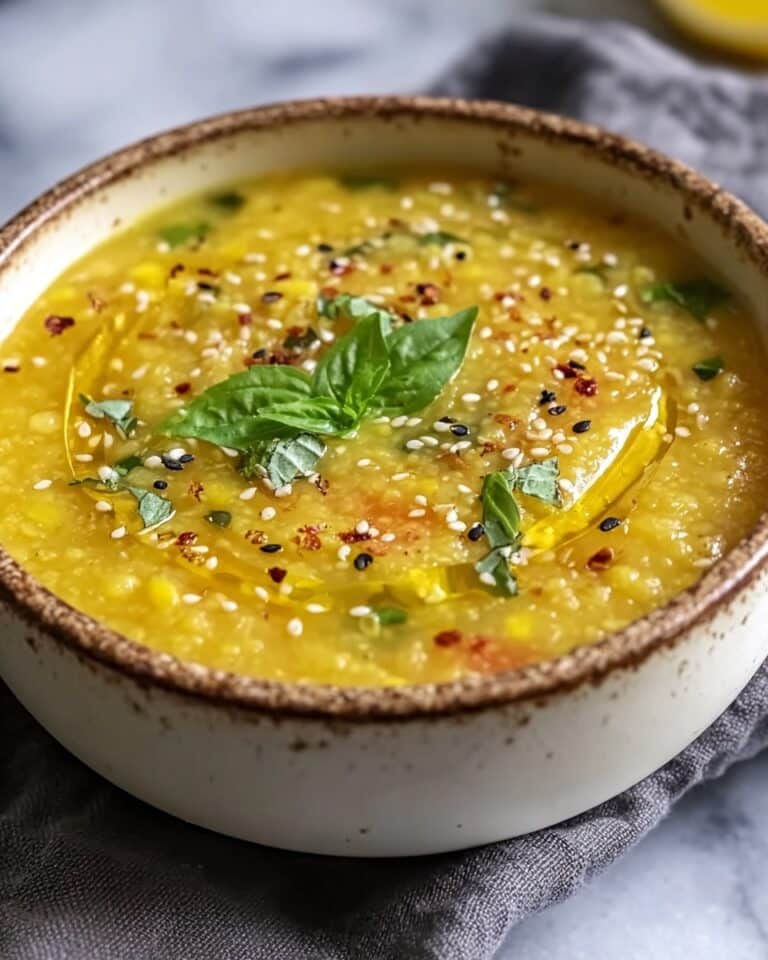 Lebanese Lemon Lentil Soup Recipe