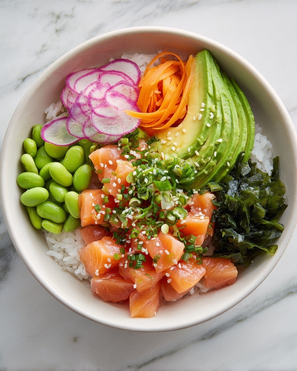 Salmon Poke Bowl Recipe - Recipe Image