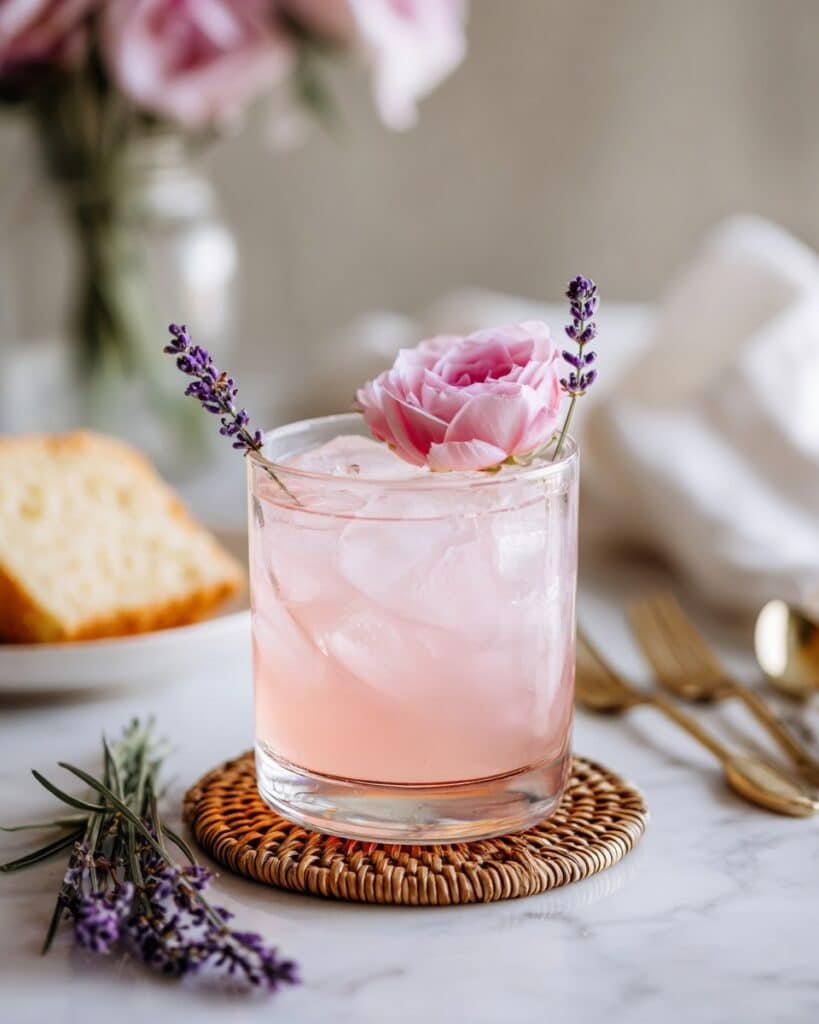 Lavender Rose Moon Mocktail Recipe